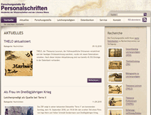 Tablet Screenshot of personalschriften.de